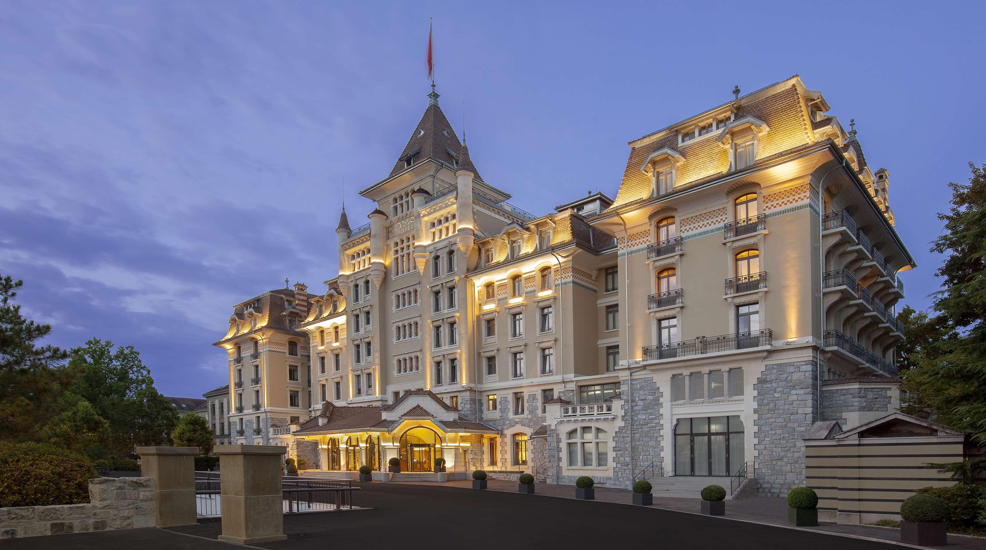 Royal Savoy Hotel & Spa Лозанна Экстерьер фото